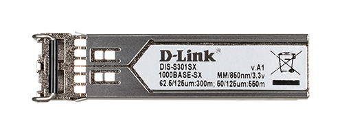 D-Link DIS-S301SX Mini‑GBIC SFP to 1000BaseSX Multi‑Mode 550M Fibre Transceiver